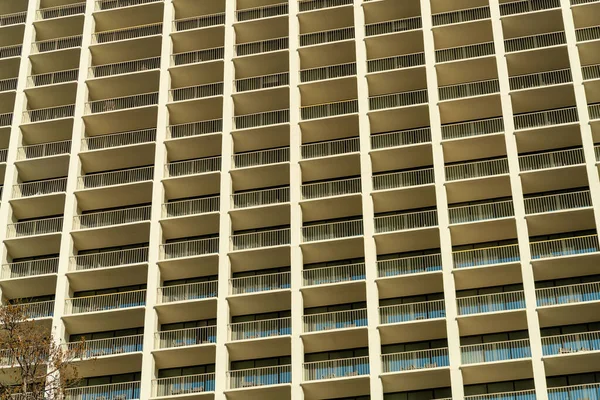 Complex Matrix Apartment Buildings Late Afternoon Sun Infinite Rooms Massive — Stockfoto