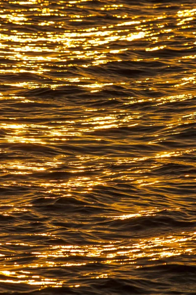 Refletindo Pôr Sol Mar — Fotografia de Stock