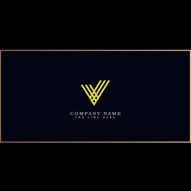 harf logo şablon vektör çizimi