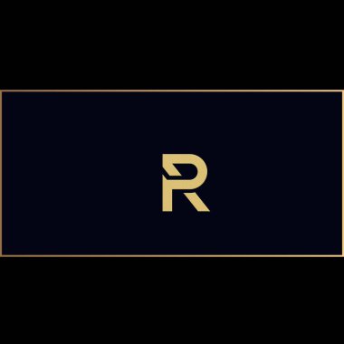 r harfi logo tasarımı