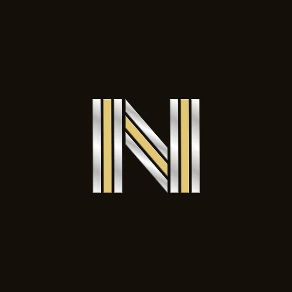Дизайн Логотипа Буквы Бренда — стоковый вектор