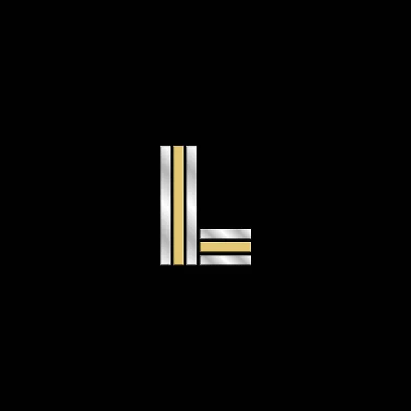Creatieve Leter Logo Ontwerp — Stockvector
