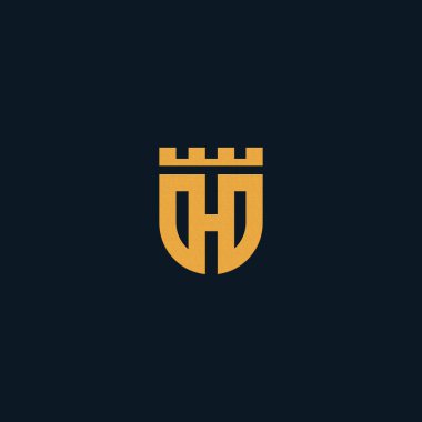 Yaratıcı Harf H Logo Tasarımı 