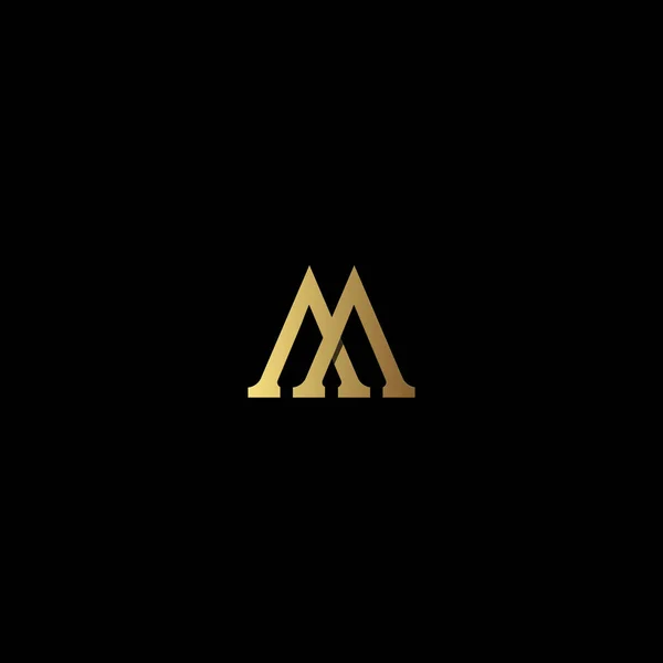 创意字母M标志设计 — 图库矢量图片