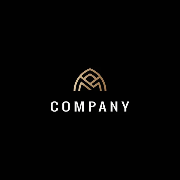 Yaratıcı Harf Logo Tasarımı — Stok Vektör