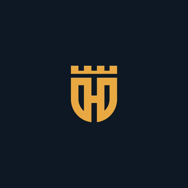 Tvůrčí Písmeno Logo Design — Stockový vektor