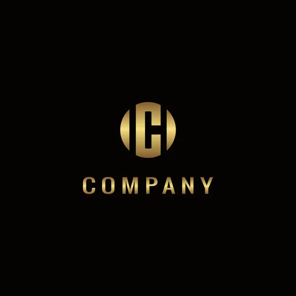 Criativa Letra Design Logotipo — Vetor de Stock