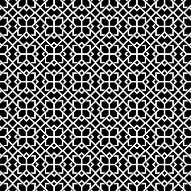 Geometrik Elmas Örnekleri Siyah arkaplanlı.