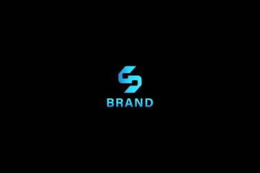 Geleceğin S Harfi Logo Tasarımı, her türlü ticari kullanım için kullanışlı.