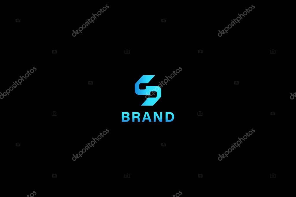 Futuristic Letter S Logo Design, Useful for any type of business use.