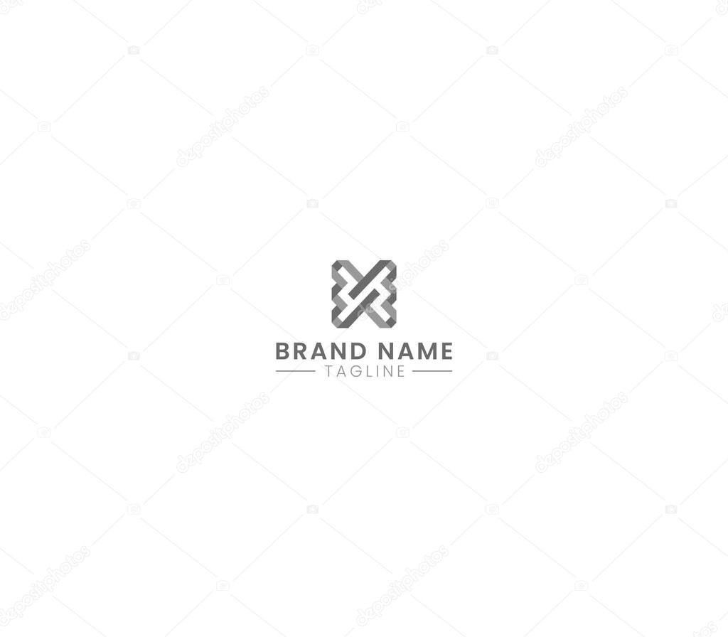 Crafted Letters XH or XS Monogram, Elegant and Timeless Design