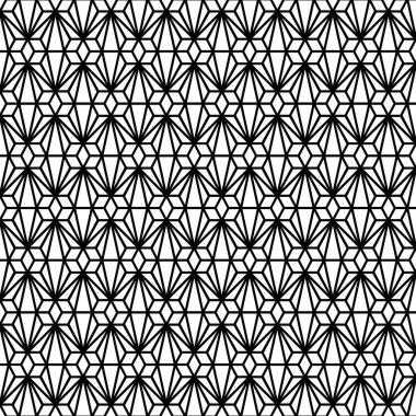 Karmaşık Geometrik Yıldız patlaması ve Elmassız Desenli Arkaplan.