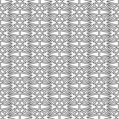 Karmaşık Kusursuz Geometrik Desen Arkaplanı.