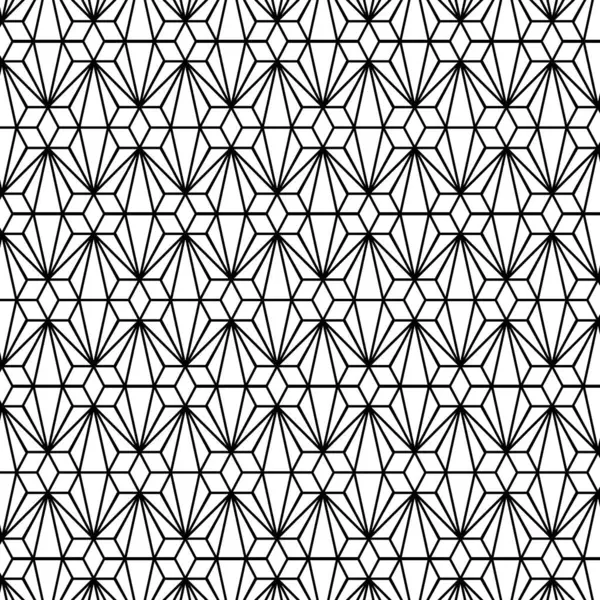 Karmaşık Geometrik Yıldız patlaması ve Elmassız Desenli Arkaplan.