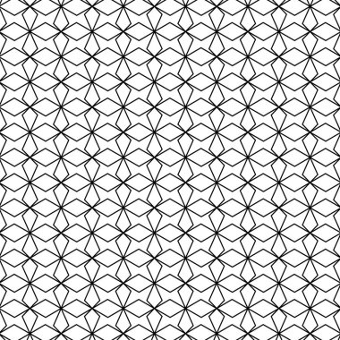 Geometrik Yıldız ve Elmas Çizgisi Sanat Düzeni Arkaplanı.