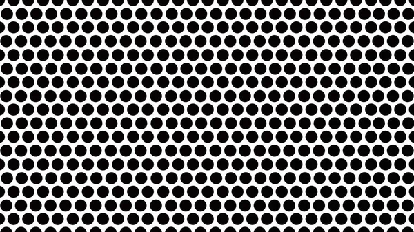 White Circle Mesh Perforated Steel Mesh Background Illustration Black Background — Stock Photo, Image