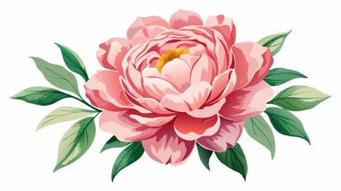 Renkli çiçeklerin suluboya resmi, beyaz arkaplan, duvar kağıdı, vektör dosyası.