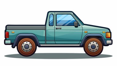 Araba simgeleri, vektör, düz çizgi film arabaları ve ulaşım. Arabalar, kamyonlar, kargo kamyonları, off-road, otobüsler, spor arabalar, kamyonetler. İllüstrasyon, endüstri, bilgi, izole