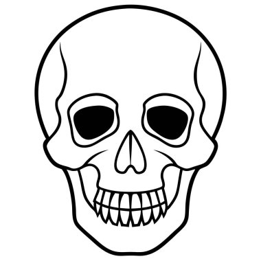 kafatası ve çapraz kemikler, tehlike ve ölümü simgeleyen evrensel sembollerdir.