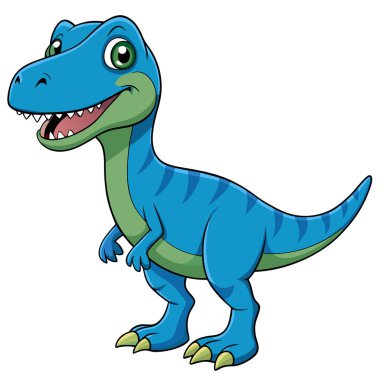 Allosaurus Dinozor Etçil Çizgi Filmi