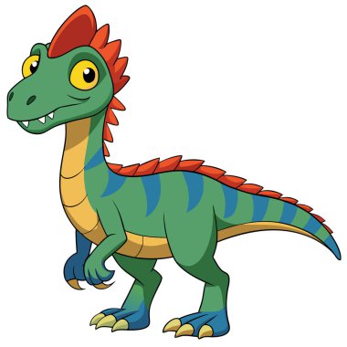 Dilophosaurus dinozoru, Jurasik bir yırtıcı.