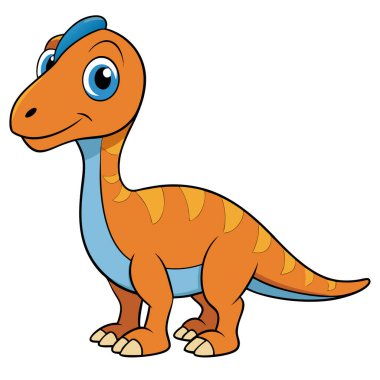 Parasaurolophus, Jurasik dönemden kısa boyunlu bir bitki yiyen dinozor.