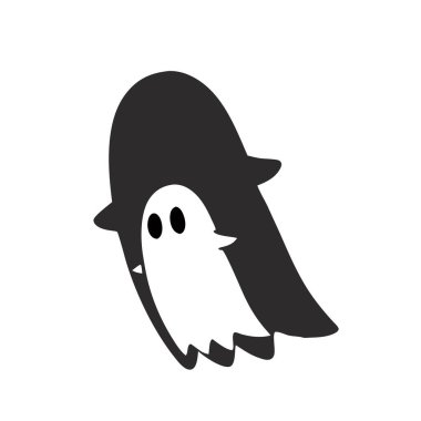 Siyah arkaplanda örümcek ağı. Cadılar Bayramı ikonu. Vektör çizimi. Düz tasarım.