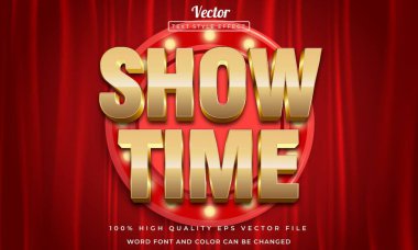 Zaman metin efektini göster