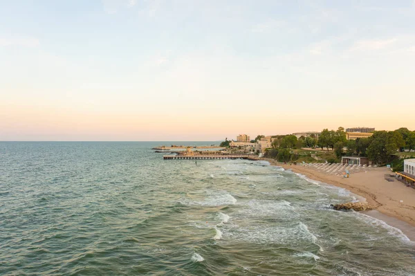 Pemandangan Udara Sts Pantai Constantine Dan Helena Resort Dengan Hotel — Stok Foto