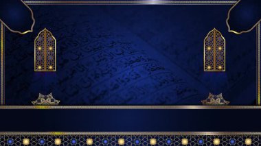 animasyon lüks Arap arkaplanı, Müslüman tasarım video duvar kağıdı, altın mandala süslemesi pürüzsüz, krom yeşil ekran animasyonu