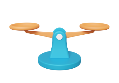 Saydam arkaplanda izole edilmiş ikon karşılaştırma ağırlık özgürlüğü dengesi. karikatür, asgari sistem, hukuk, adalet. 3d çizim elementleri