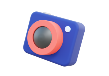 İzole edilmiş arkaplanda mavi film kamerası simgesi. fotoğraf konsepti. Model teknoloji eski nesne. 3d resimleme