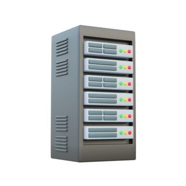 3D ikon raf teknolojisi veri tabanı depolama bağlantısını destekliyor internet dijital çevrimiçi paylaşım bilgisi elektronik sistem ağı, çizgi film tarzı. 3d resimleme