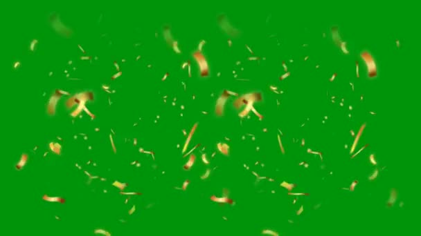 Glitter Grön Skärm Videor Animation Ultra High Definition Video Videoelementet — Stockvideo