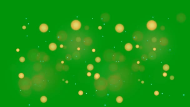 Glitter Green Screen Videos Animazione Ultra High Definition Video Elemento — Video Stock