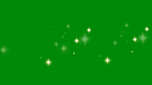 Glitter Green Screen Videos Animação Ultra High Definition Vídeo Elemento — Vídeo de Stock