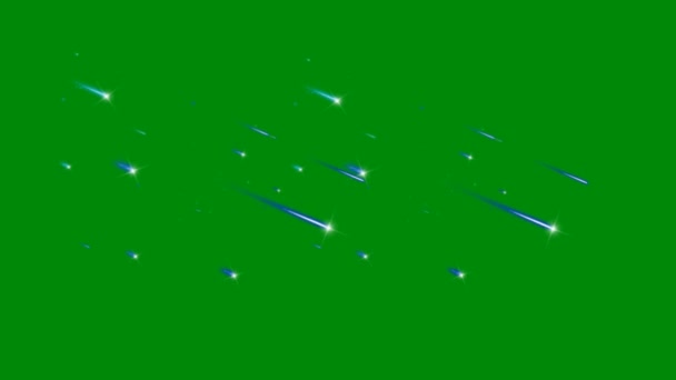Glitter Green Screen Videos Animation Ultra High Definition Video Elemento — Vídeo de stock