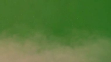 Toz ve kum animasyonu yeşil ekran, Vfx animasyon yeşil ekran, soyut teknoloji, bilim, mühendislik yapay zeka, dikdörtgen video, 3D animasyon, Ultra Yüksek Çözünürlük, 4k video