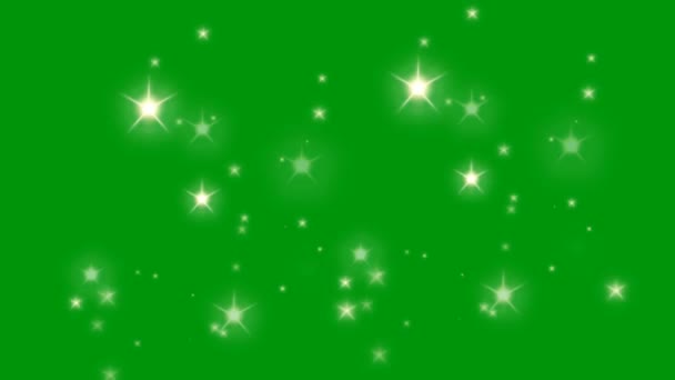Glitter Sparkle Premium Quality Animación Pantalla Verde Glitter Sparkle Premium — Vídeos de Stock