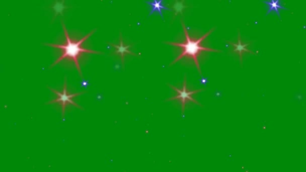 Glitter Sparkle Premium Animasi Layar Hijau Kualitas Glitter Sparkle Premium — Stok Video