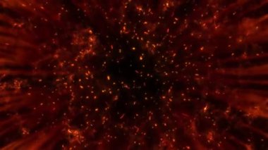 yüksek kaliteli siyah ekran arkaplan videosunu ateşle