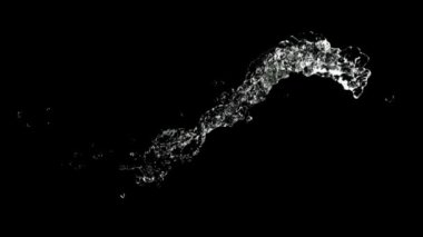 Su Sıçratma yüksek kaliteli çözünürlük yeşil ekran 4k video