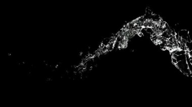 Su Sıçratma yüksek kaliteli çözünürlük yeşil ekran 4k video