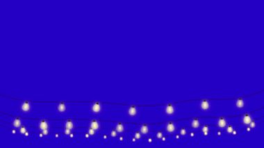 Parlayan Işık Çelengi Canlandırması 4K Yeşil Ekran