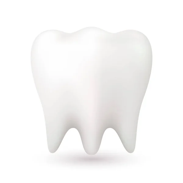 Icon Tooth Children Dental Clinic Dental Hygiene Sensitive Teeth Concept — Stock Vector