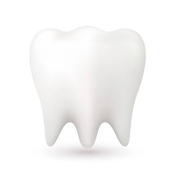 Icon Tooth Children Dental Clinic Dental Hygiene Sensitive Teeth Concept — Stock Vector