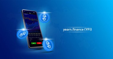 Özlem. Para ve telefon finansmanı. Dokunmatik ekranda akıllı telefondan şifreli para ticareti uygulaması. Veri analizi borsası. Mobil bankacılık kriptosu. Vektör 3d. 