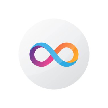 Beyaz arkaplanda izole edilmiş İnternet Bilgisayar simgeleri. Şifreli para, blok zinciri teknolojisinde yaratıldı. Vektör illüstrasyonu.