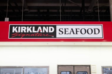 Costco Japonya 'nın Kirkland Deniz Ürünleri köşesi