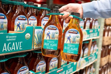 Bir müşteri Costco 'da Kirkland Organik Mavi Agave' i yakaladı.